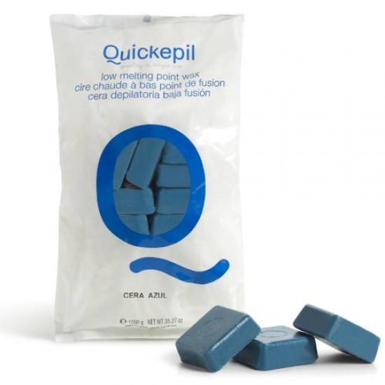 Low melting point wax azulen quickepil Tablets 1kg  Depilation